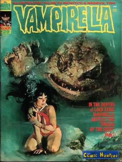 comic cover Vampirella 29