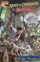 Army of Darkness vs Re-Animator (Cover A: Nick Bradshaw)