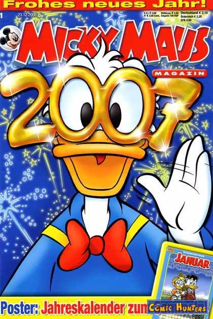 comic cover Micky Maus Magazin 1