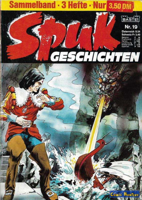 comic cover Spuk Geschichten Sammelband 19