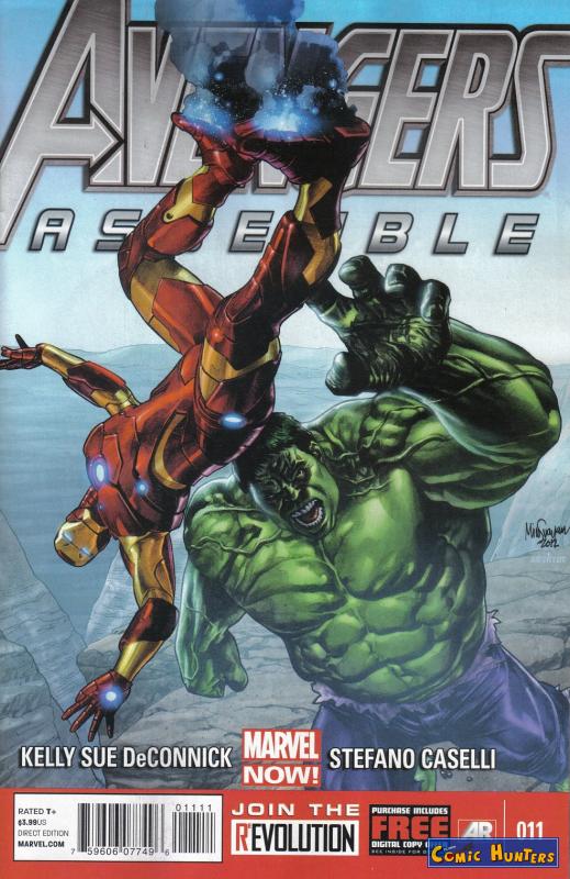 comic cover Avengers Assemble 11