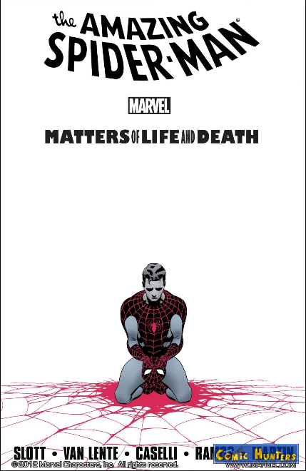 comic cover Spider-Man: Matters of Life and Death 