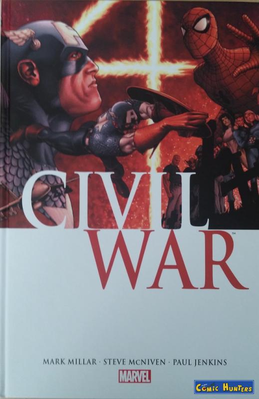 comic cover Civil War 1