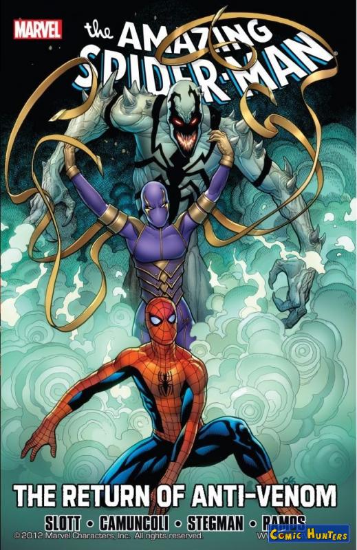 comic cover Spider-Man: The Return of Anti-Venom 