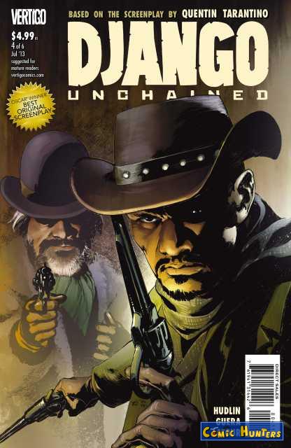 comic cover Django Unchained 4