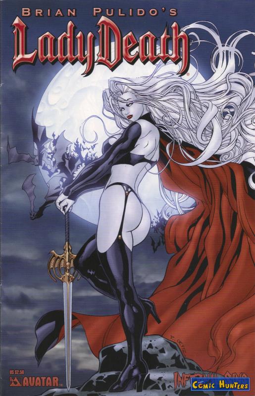 comic cover Brian Pulido's Lady Death: Infernal Sins 