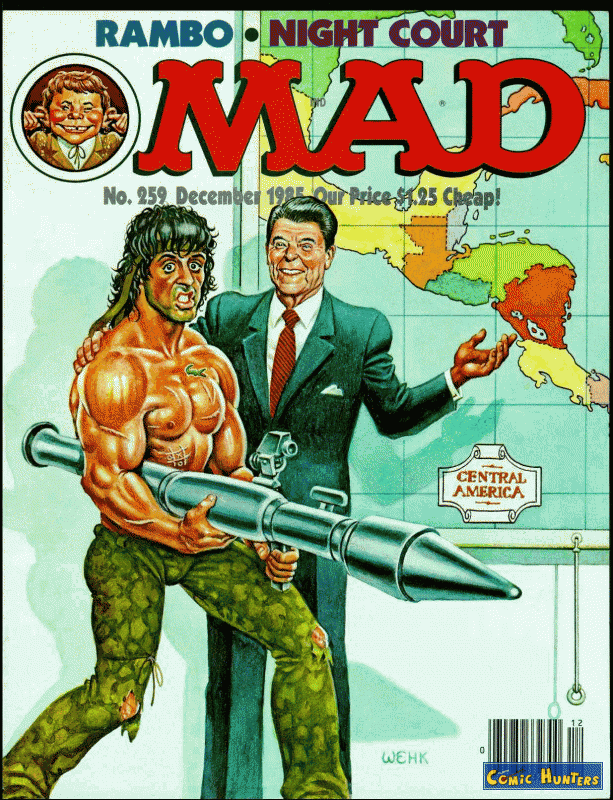 comic cover Mad 259
