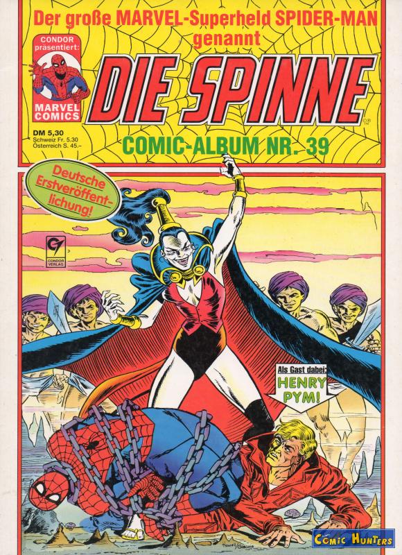 comic cover Die Spinne 39