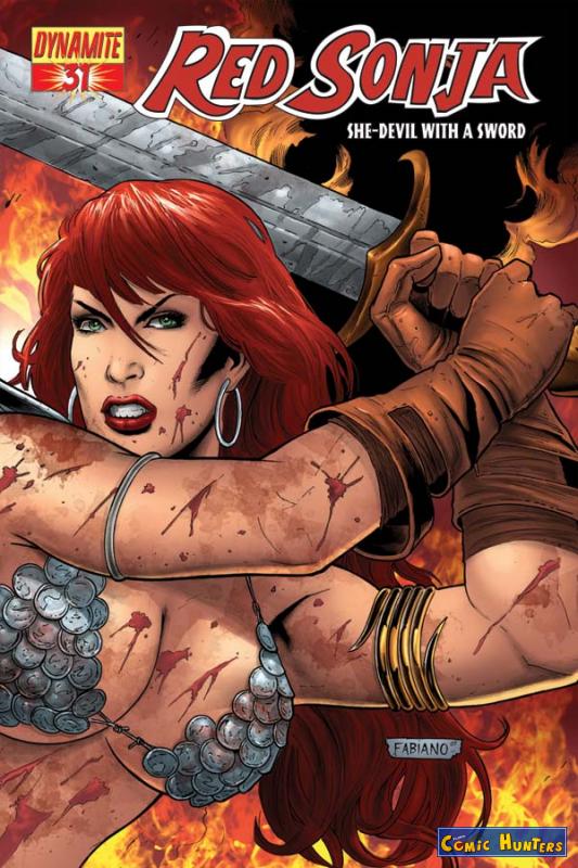 comic cover Red Sonja (Neves Cover) 31