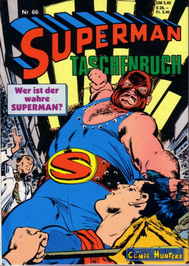 comic cover Superman Taschenbuch 66