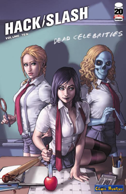 comic cover Hack/Slash: Dead Celebrities 10