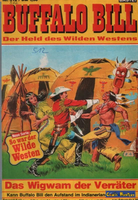comic cover Das Wigwam der Verräter 512