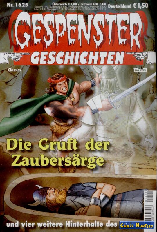 comic cover Die Gruft der Zaubersärge 1625