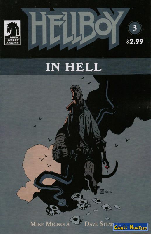 comic cover Hellboy in Hell 3