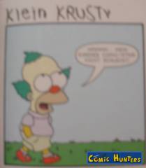 Klein Krusty (Hmmmm... Mein eigener Comic-Strip.)