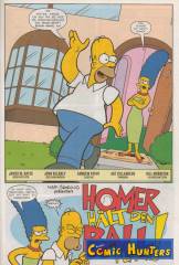Homer hält den Ball flach!